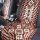 Handmade Beech Wood Car Seat Cover Massager: Back Support